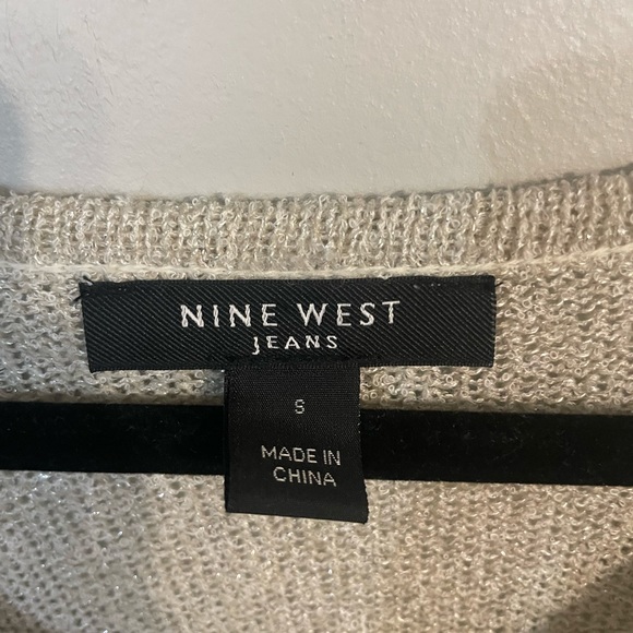 Nine West sparkle shirt. Very nice for business attire. Worn a few times. - Picture 3 of 3